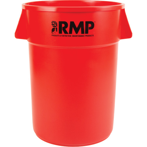Garbage Bin, Polyethylene, 44 US gal. Groupe Generik