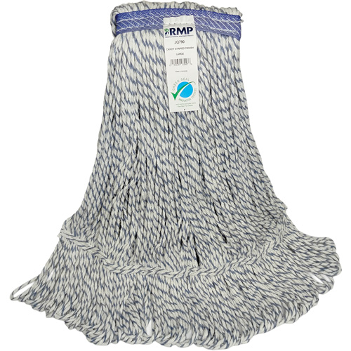 Candy-Striped Mop Head, Floor Finishing, Synthetic, Loop Style Groupe Generik
