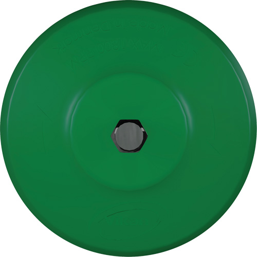 Brosse ronde HyDrive pour perceuse, Soies Tr&egrave;s ferme, Longueur de 3-1/10", Vert Groupe Generik