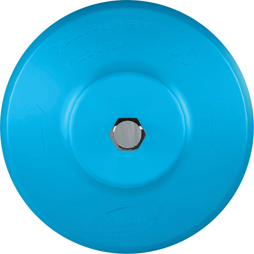 Brosse ronde HyDrive pour perceuse, Soies Tr&egrave;s ferme, Longueur de 3-1/10", Bleu Groupe Generik