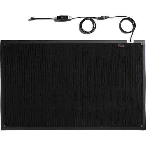Tapis chauffant de d&eacute;neigement industriel PRO pour passages pour pi&eacute;tons de la s&eacute;rie HTP, Couloir, 24" la x 15' l Groupe Generik