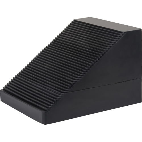 Cale de roue, 10-5/8" x 8-5/8 x 7", Noir Groupe Generik