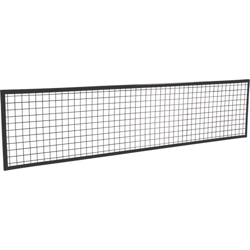 Wire Mesh Partition Panel, 2' H x 8' W Groupe Generik