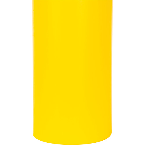 Polyethylene Bollard Cover, 6-5/8" Dia. x 52" L, Red/Yellow Groupe Generik