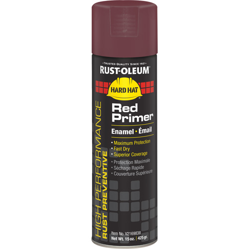 V2100 System Enamel Spray Primer, Red, Matte, 15 oz., Aerosol Can Groupe Generik