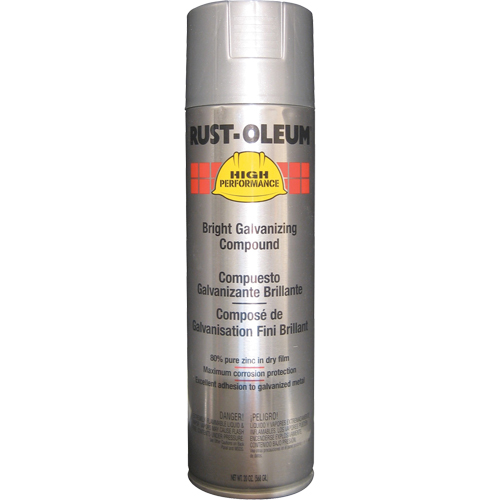 Bright Galvanizing Compound Spray, Aerosol Can Groupe Generik