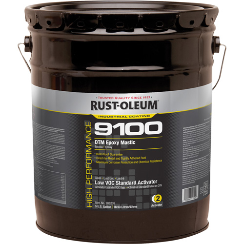 9100 System DTM Epoxy Mastic Standard 250 VOC Activator, 5 gal., Pail Groupe Generik