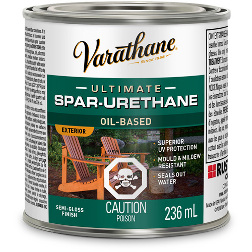 Varathane&reg; Diamond Outdoor Wood Finish, 236 ml, Clear, Semi-Gloss Groupe Generik