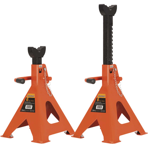 856A B&eacute;quilles de cric, Poign&eacute;e/rochet verrouillable, Capacit&eacute; de 6 tonne(s), 15-1/2" - 24" h Groupe Generik
