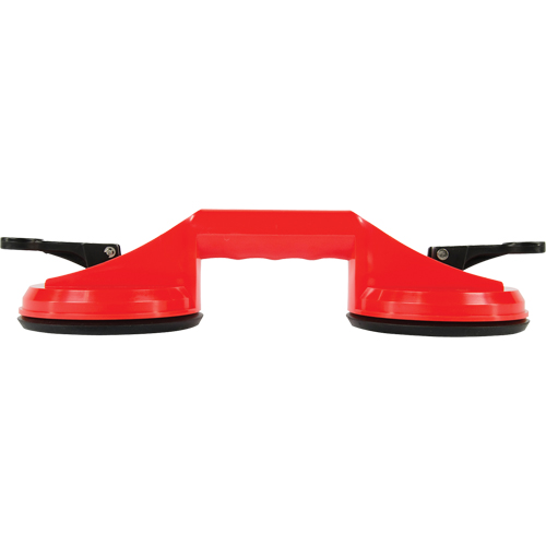 Ventouses de levage manuel - Ventouses doubles, 66 lb Capacit&eacute;, 4-5/8", Levier, 13" Longueur de la manche Groupe Generik