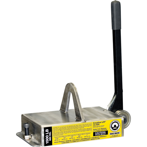 Creative Lift&reg; Magnets, 1500 lbs. (0.75 tons) Holding Cap., 14-3/4" L x 7-1/4" W x 6-3/4" H Groupe Generik