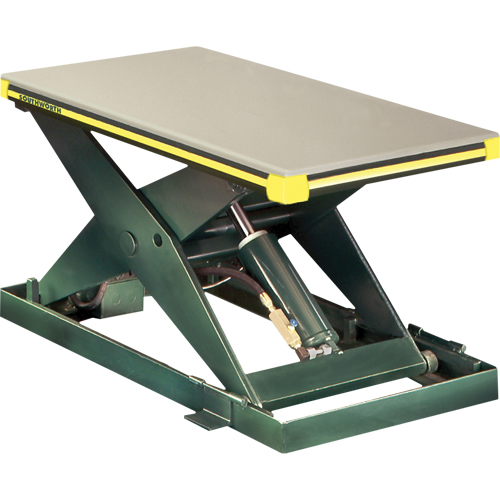 Hydraulic Backsaver Scissor Lift Table, Steel, 24" W x 48" L, 2000 lbs. Capacity Groupe Generik