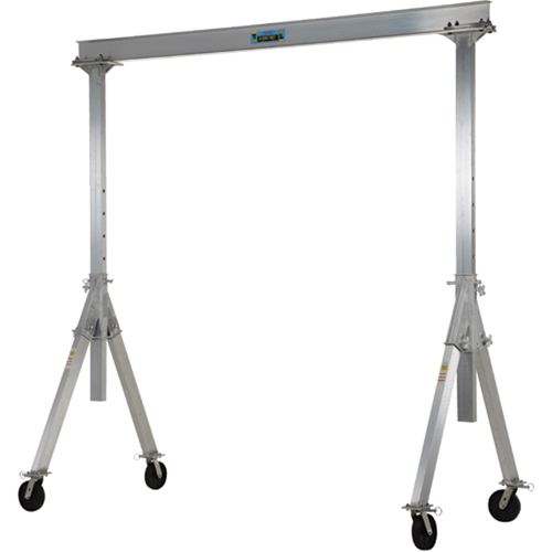 Grue mobile ajustable en aluminium, 10' lo, Capacit&eacute; 2000 lb (1 tonne) Groupe Generik