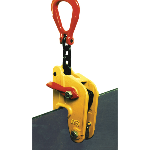 Topal Multiposition Self-Locking Plate Clamp NK5-0-50, 16500 lbs. (8.25 tons), 0" - 2" Jaw Opening Groupe Generik