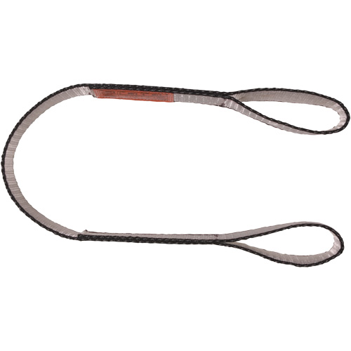 &eacute;linge sangle en polyester, Pli Double, Oeillet double, Type 3, 1" la x 4' lo, Capacit&eacute; verticale 3100 lb Groupe Generik