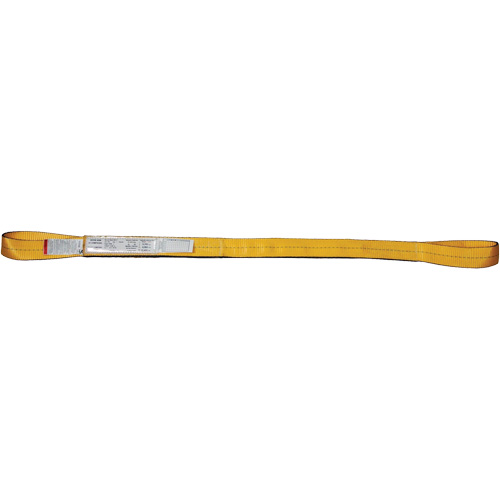 &eacute;lingue de levage, Pli Double, Oeillet double, Type 3, 2" la x 20' lo, Capacit&eacute; verticale 6200 lb Groupe Generik