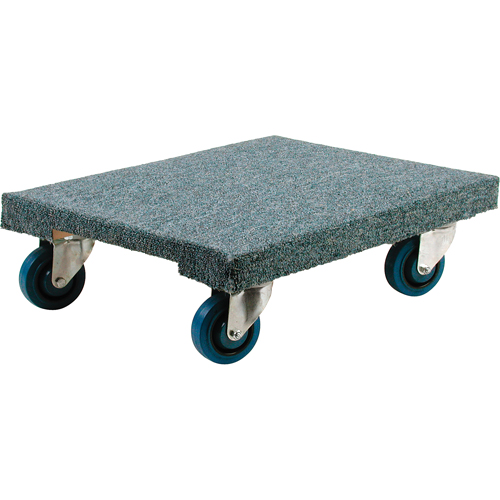 Wood Dollies - Heavy-Duty, Rubber Wheels, 1400 lbs. Capacity, 18" W x 30" D x 7" H Groupe Generik