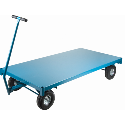 Platform Trucks - Ergonomic Platform Wagon Trucks, 36" W x 72" L, 1000 lbs. Capacity Groupe Generik