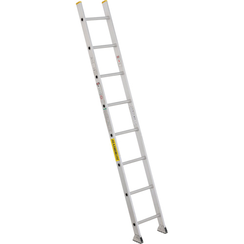 Industrial Heavy-Duty Straight Ladders, 8', Aluminum, 300 lbs., CSA Grade 1A Groupe Generik