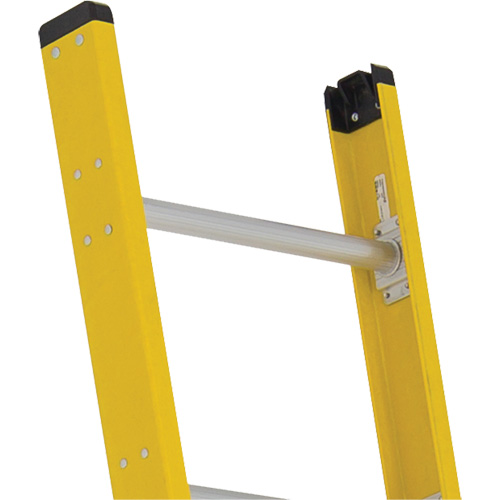 Single Section Straight Ladder - 6100 Series, 14', Fibreglass, 375 lbs., CSA Grade 1AA Groupe Generik