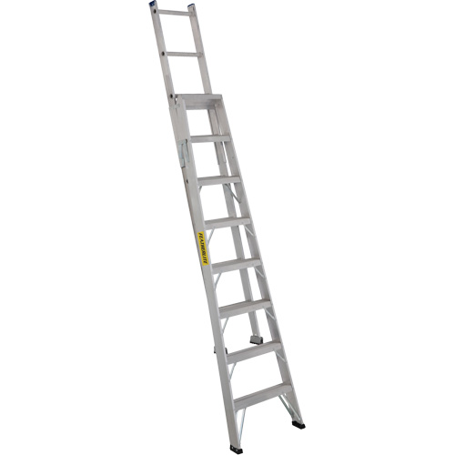 Escabeaux industriels Multi-Way de s&eacute;rie 2700, 8', Aluminium, Capacit&eacute; de 250 lb, ANSI 1, CSA 1 Groupe Generik