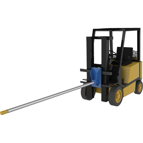 Forklift Carpet Boom, 108-1/2" Length, Carriage Mount, 2500 lbs. Capacity Groupe Generik