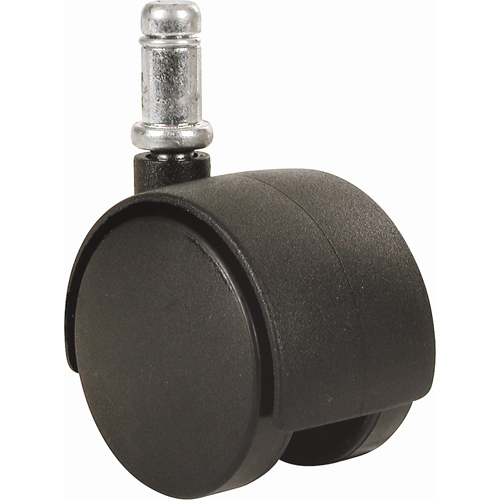 Twin Wheel Caster (300/400 Series), Swivel with Brake, 2" (51 mm) Dia., 75 lbs. (34 kg.) Capacity Groupe Generik