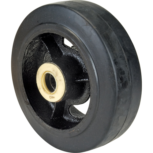 Roues en caoutchouc, 6" (152 mm) dia. x 2" (51 mm) la, Capacit&eacute; de 550 lb (249 kg) Groupe Generik
