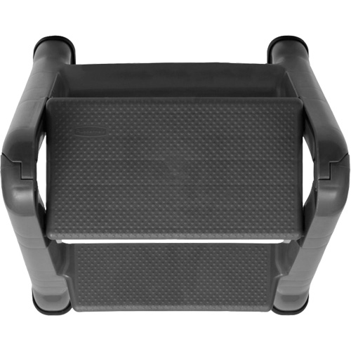 Folding Step Stool, 2 Steps, 19-1/2" x 20-1/2" x 22-3/4" High Groupe Generik