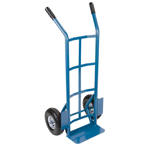 Heavy-Duty Hand Truck, Dual Handle, Steel, 46" Height, 800 lbs. Capacity Groupe Generik