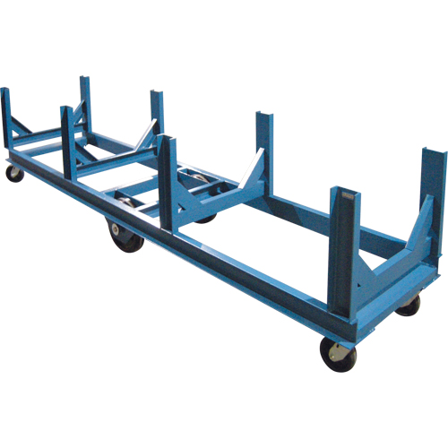 Bar Cradle Truck, 96" L x 28" W x 29" H, 5000 lbs. Capacity, Phenolic Wheels Groupe Generik