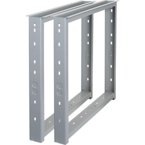 Workbench - Legs, Steel, 22" D x 32" H, Pair Groupe Generik
