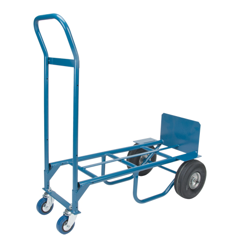 Convertible Deluxe Hand Truck, Steel, 800 lbs. Capacity Groupe Generik