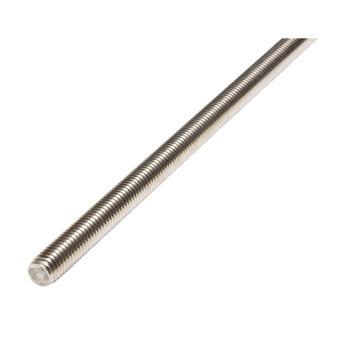 Tige filet&eacute;e, 5/8"-11, 36" lo, Acier inoxydable, Grade Calibre 18-8 Groupe Generik