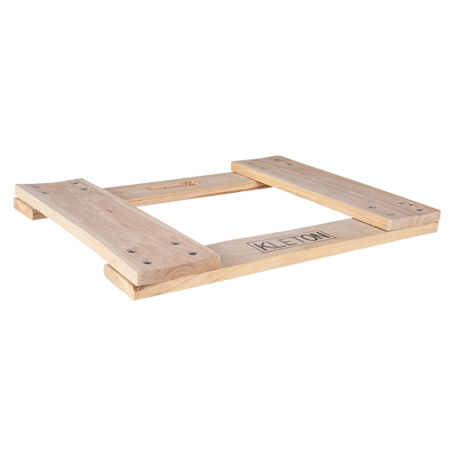 Cadre de socle roulant en bois dur, Roues en Non compris, Capacit&eacute; de 900 lb, 18" la x 24" p x 1,5" h Groupe Generik