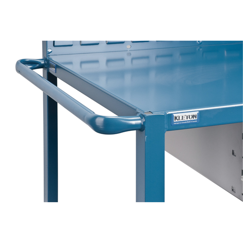 Mobile Service Cart, 2 Tiers, 24" W x 57" H x 40" D, 1200 lbs. Capacity Groupe Generik