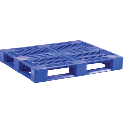 Medium-Duty Food Grade Plastic Pallet, 48" L x 40" W x 6-1/10" H, 4-Way Entry Groupe Generik