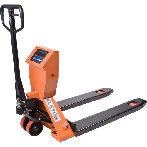 Transpalette &agrave; balance num&eacute;rique, 44,5" lo x 21,25" la, Capacit&eacute; de 4400 lb Groupe Generik