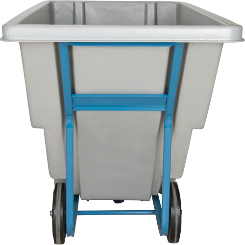 Tilt Truck, Polyethylene, 0.625 cu. yd., 850 lbs. Load Capacity Groupe Generik