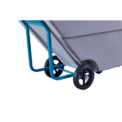 Tilt Truck, Polyethylene, 0.625 cu. yd., 850 lbs. Load Capacity Groupe Generik