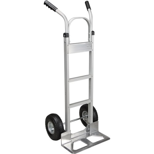 Knocked Down Hand Truck, Dual Handle, Aluminum, 50-5/8" Height, 500 lbs. Capacity Groupe Generik