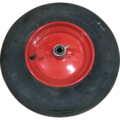 Roue pneumatique, 16" (406,4 mm), Capacit&eacute; de 575 lb (260 kg) Groupe Generik