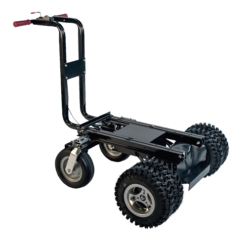 Chariot &agrave; bascule motoris&eacute;, Capacit&eacute; 13.5 cu.ft., 45" h x 33-1/2" la x 68" p Groupe Generik
