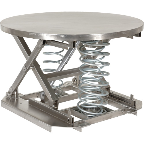 Table &eacute;l&eacute;vatrice de palettes, 43 5/8" lo x 43 5/8" la, Capacit&eacute; 4500 lb Groupe Generik
