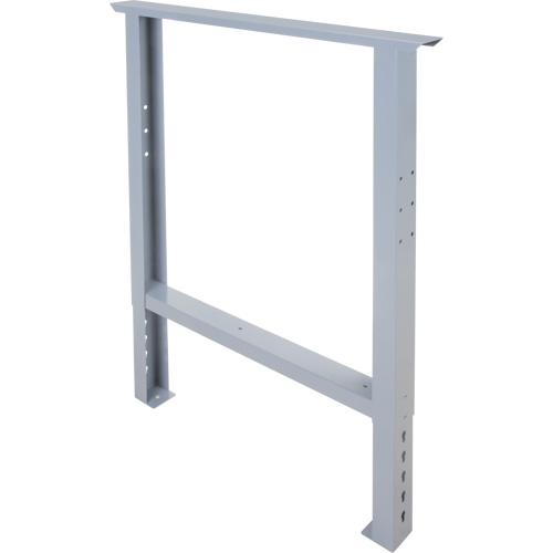 Industrial Duty Leg for Workbench, Steel, 30" D x 34" H, Single Groupe Generik