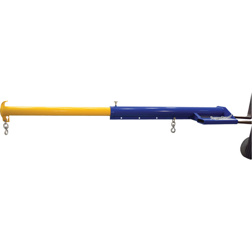 Grue t&eacute;lescopique pour chariot &eacute;l&eacute;vateur &agrave; fourche Economy Boom Groupe Generik