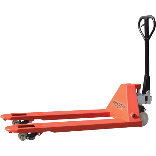 Eco Heavy-Duty Pallet Truck, Steel, 48" L x 27" W, 11000 lbs. Capacity Groupe Generik