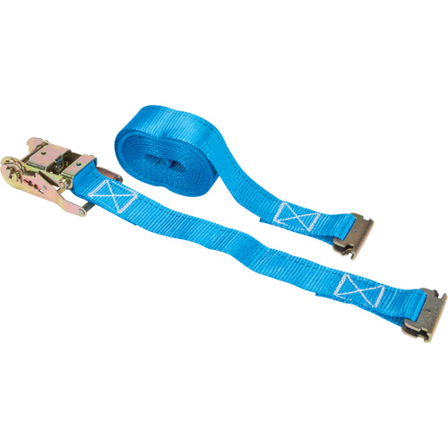 Ratchet Strap, E-Track System, 2" W x 20' L, 1333 lbs. (605 kg) Working Load Limit Groupe Generik