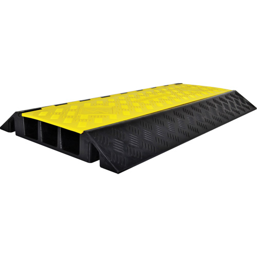 Protecteur de c&acirc;ble droit robuste Powerhouse, 3 canaux, 36" lo x 19,75" la x 3" h Groupe Generik