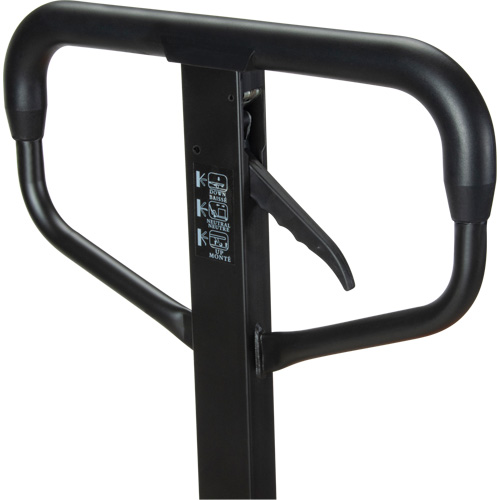 Transpalette manuel Quick-Lift, Acier, 48" lo x 20,5" la, Capacit&eacute; 5500 lb Groupe Generik